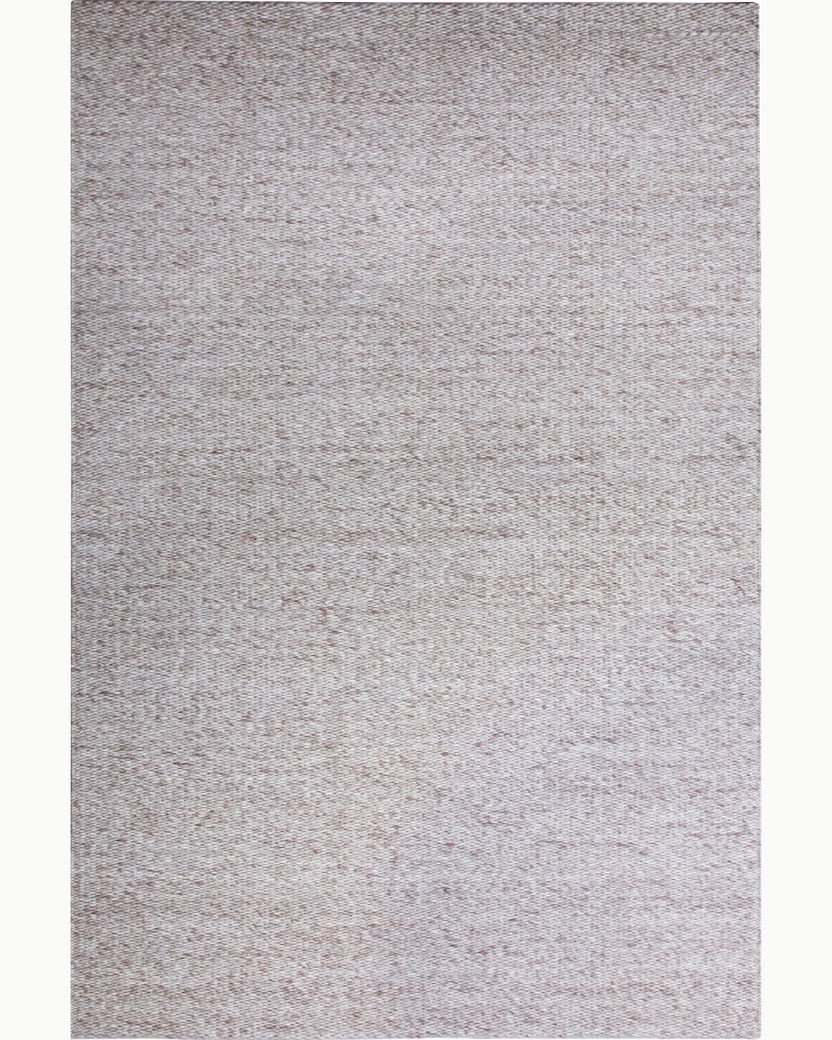Full overhead view displaying the calm, linear rhythm and plush 15mm pile height for a timeless living room anchor.