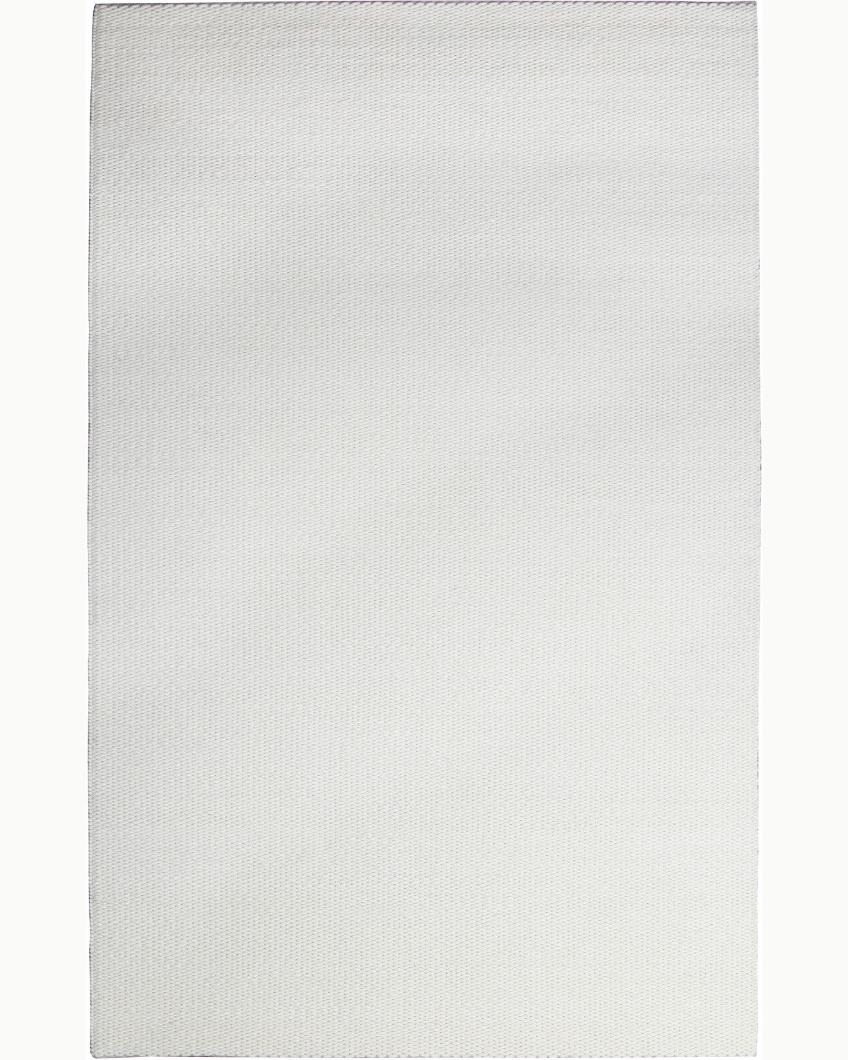 Full overhead view displaying the calm, linear rhythm and plush 15mm pile height for a timeless living room anchor.