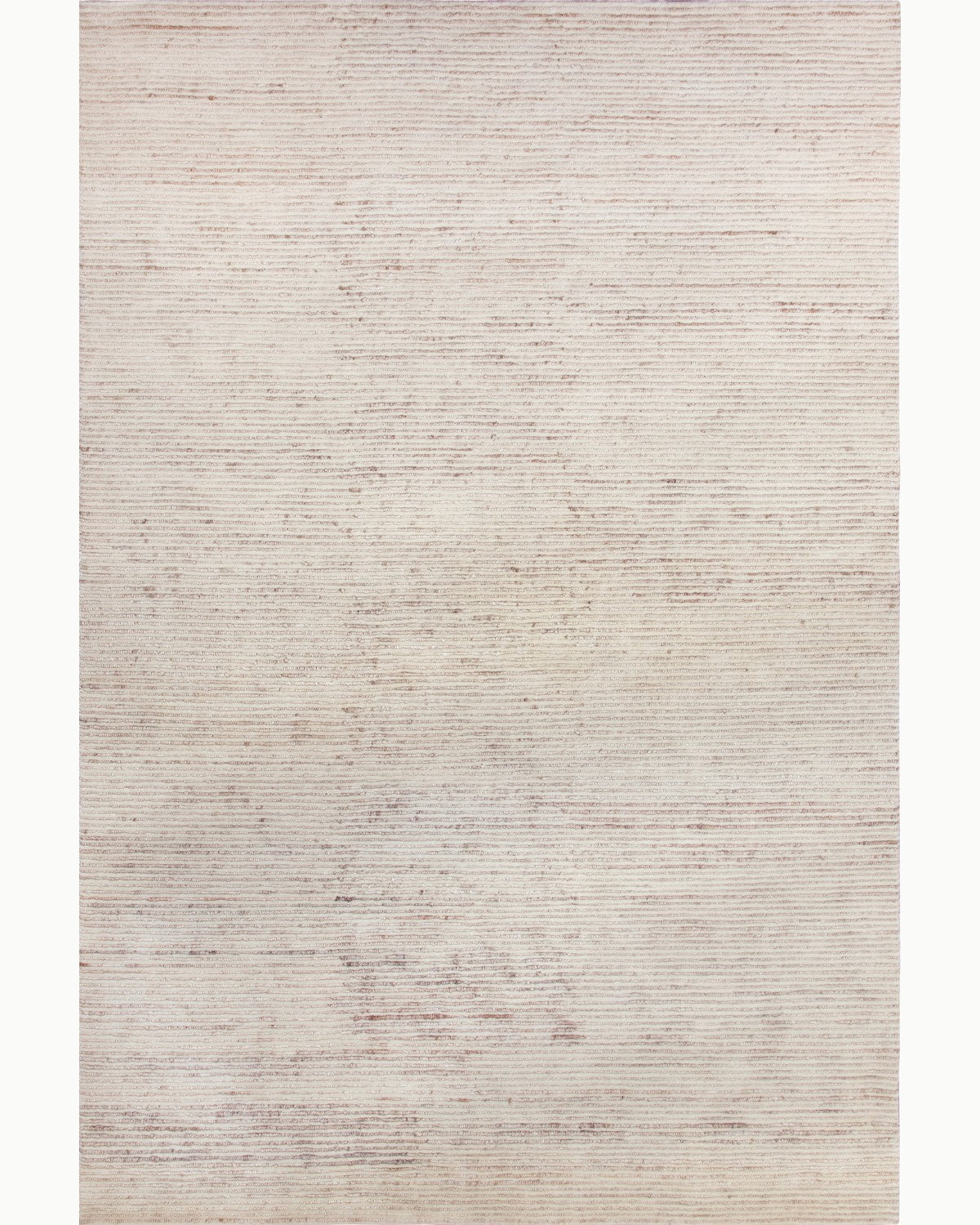 House of Bohi Mahi area rug in natural and ivory. A handknotted blend of New Zealand wool and sturdy jute.