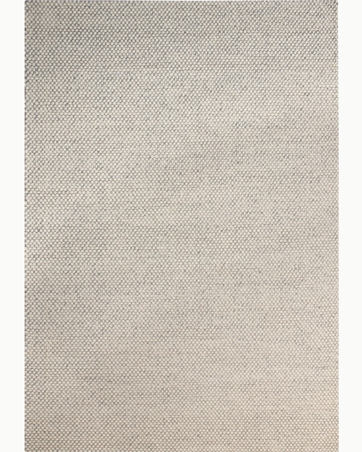 House of Bohi Mori area rug in grey and white, crafted from premium New Zealand wool for a dimensional, tactile landscape.