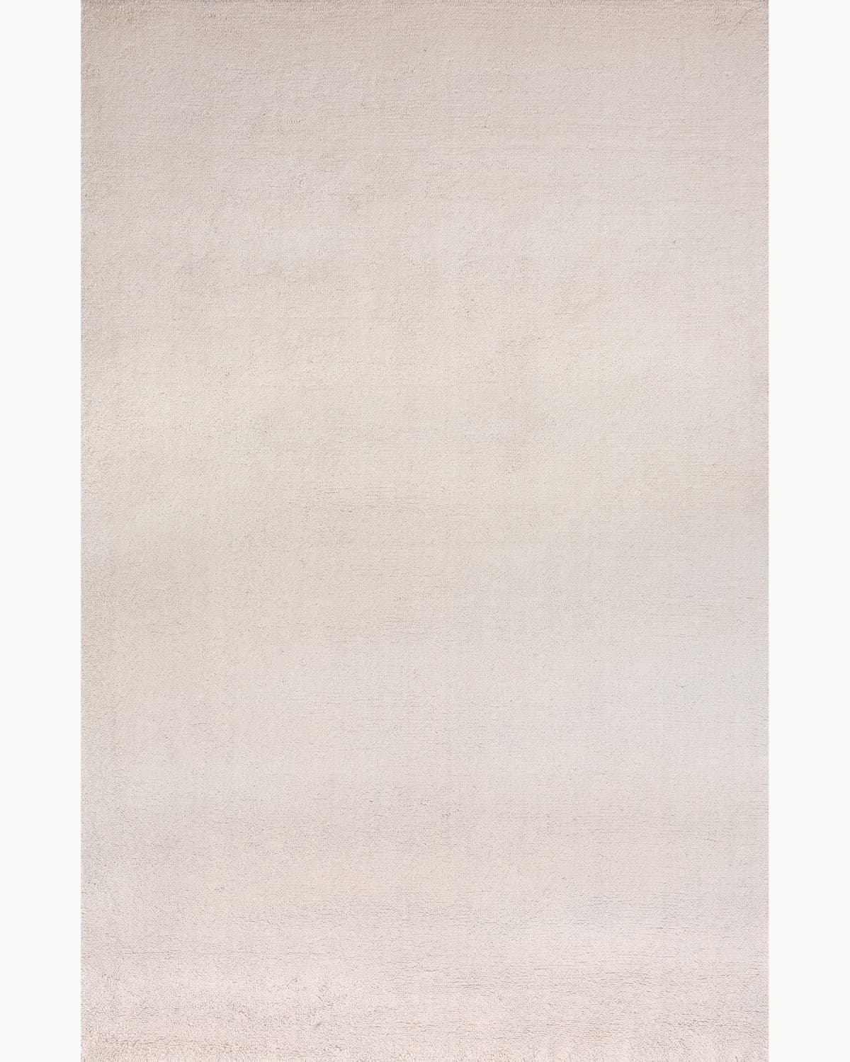 Full overhead view of a plush handloomed floor covering, ideal for adding quiet luxury to a living room or bedroom.