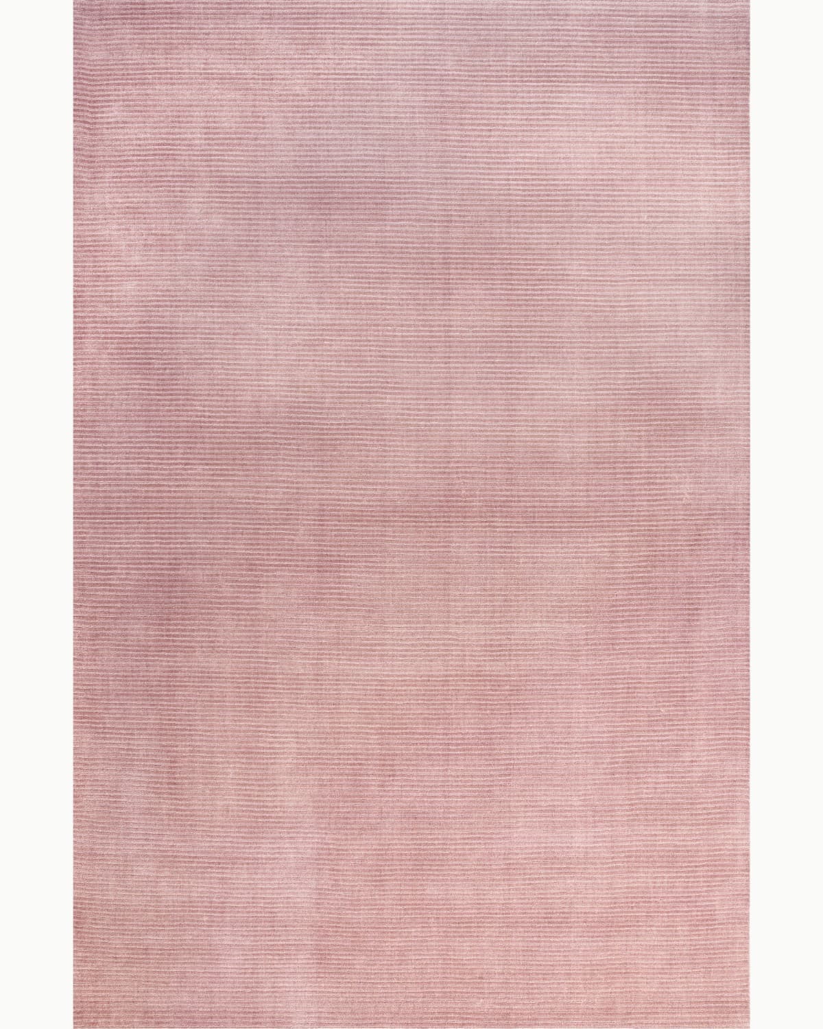 House of Bohi Shafi area rug in mushroom. Handloomed premium New Zealand wool featuring a linear ribbed texture.