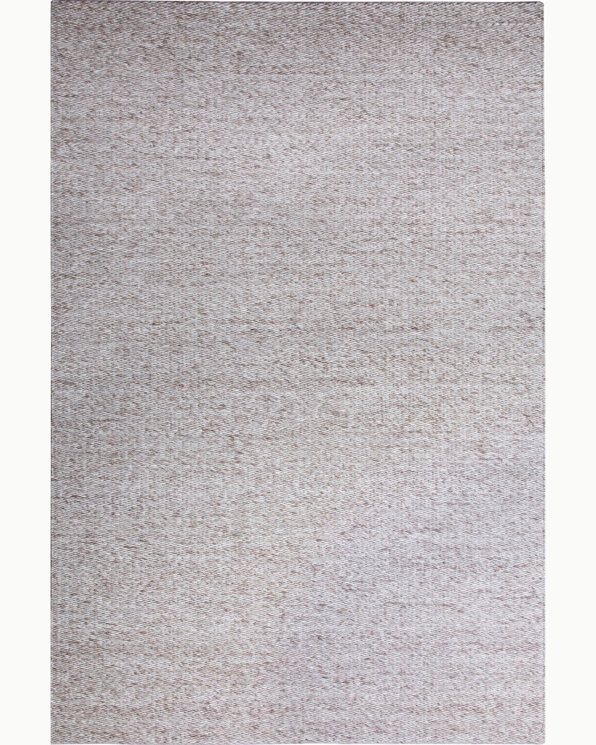 Full overhead view displaying the calm, linear rhythm and plush 15mm pile height for a timeless living room anchor.