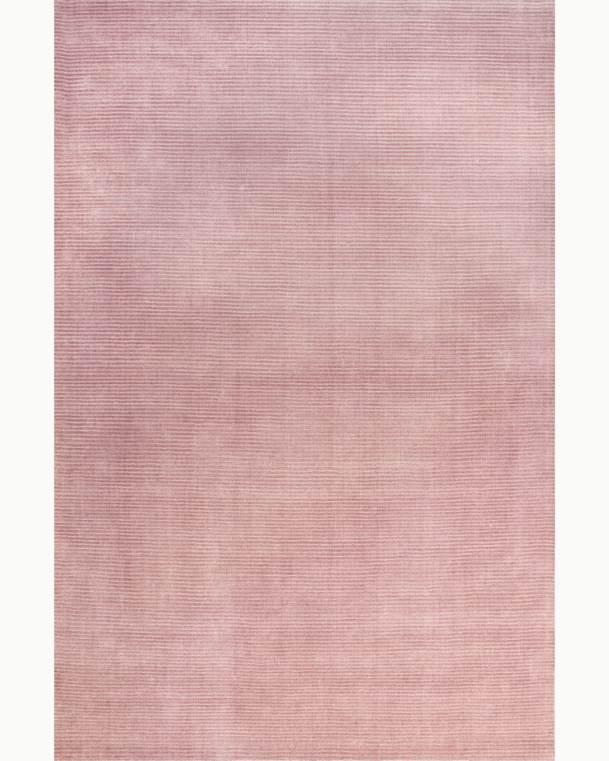 House of Bohi Shafi area rug in mushroom. Handloomed premium New Zealand wool featuring a linear ribbed texture.